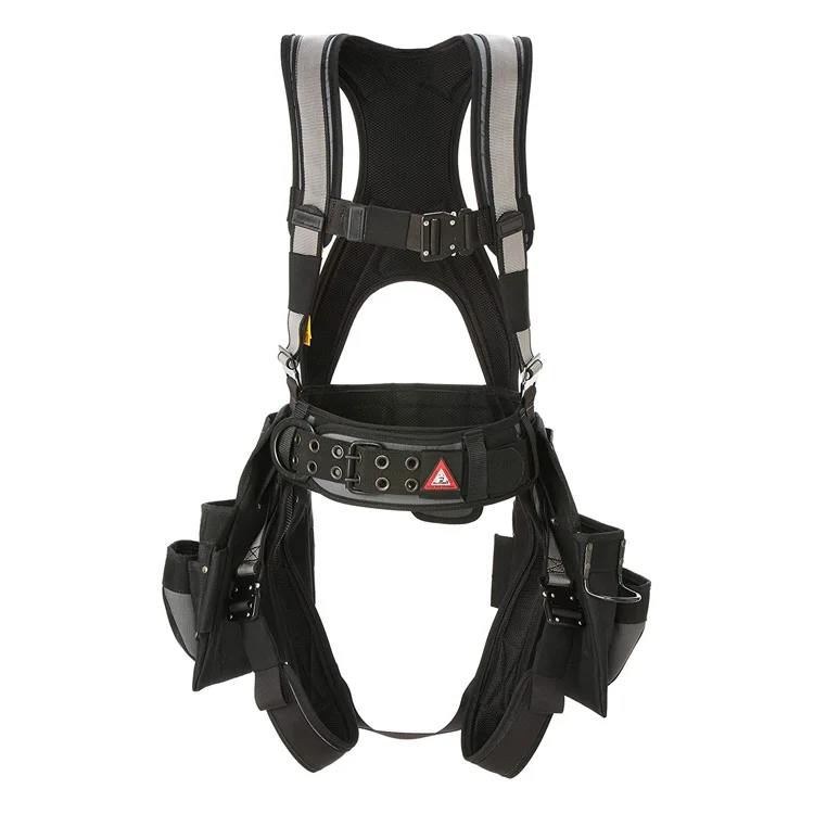 
Handy Construction Fall Protection Full Body Harness Safety Tool Bag Combo 