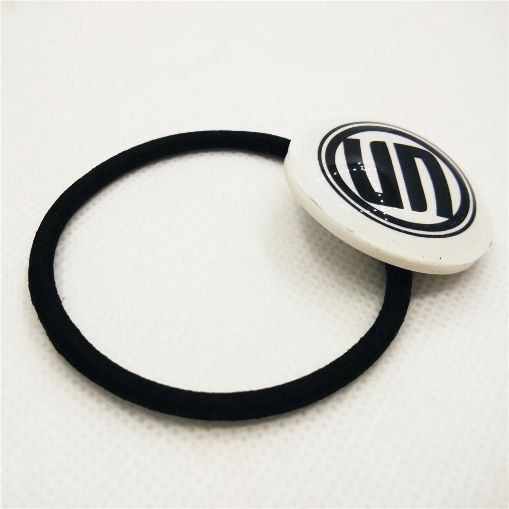 
Eco-friendly Custom Acrylic Headdress Elastic Hair Ring Rope 