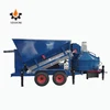 equipment for small business electric power type concrete mixing plant