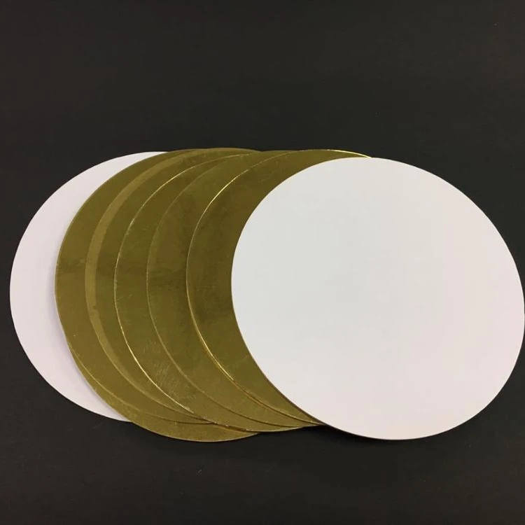 
Round Golden Cake Board 2.0mm 