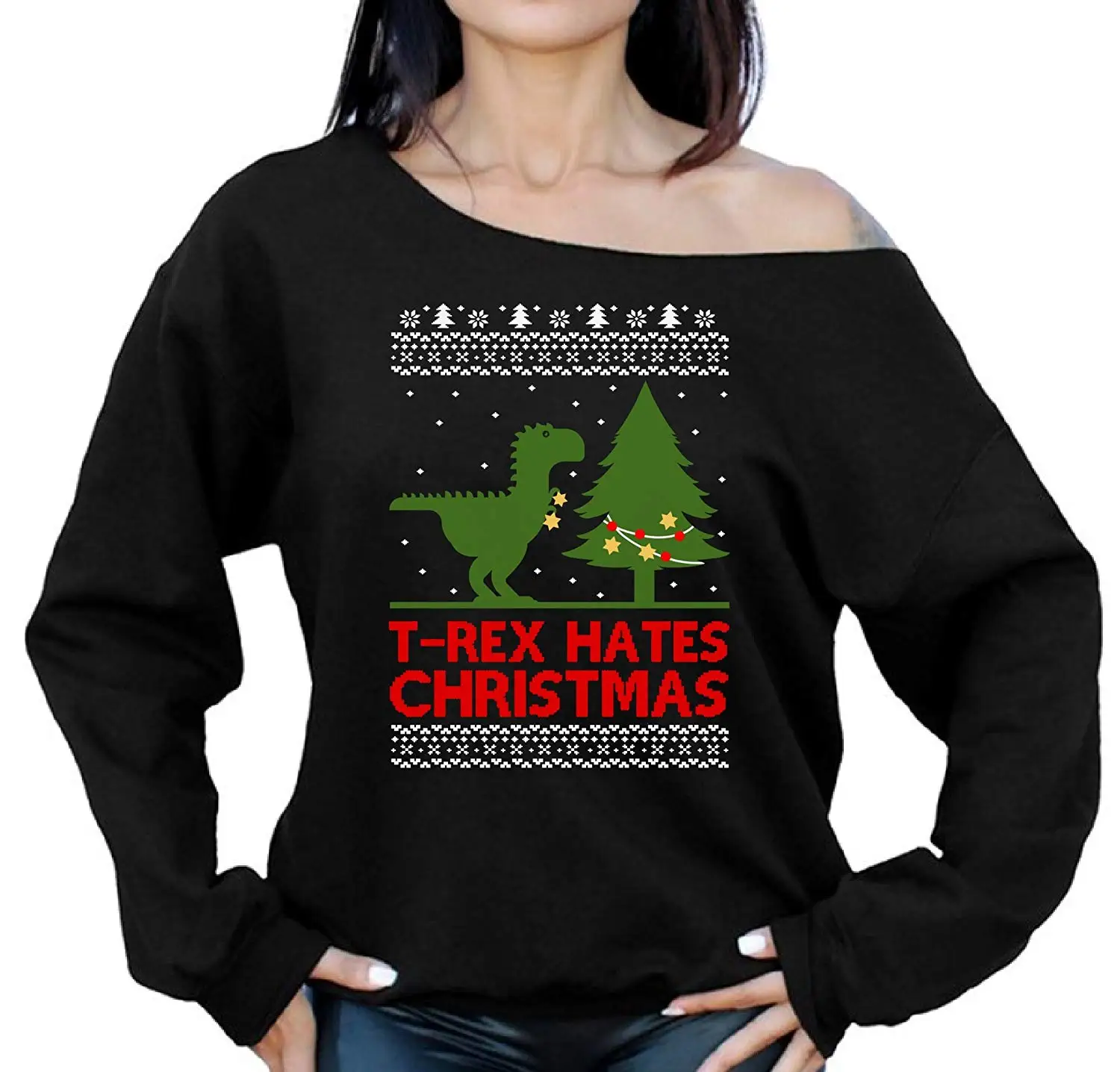 TeeStars Nurse Ugly Christmas Sweater Funny Xmas Gift for Nurses Singlet