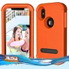 For iPhone X Floating Case Shockproof Lifejacket Case Designed Floating on Water Kidsproof Case for iPhone X (5.8 inch) Orange
