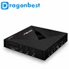 A5X MAX+ android tv box DVB-S2/T2/Cable/ISD BT 4.1 4G 32G with usb modem for android 9.0 wifi full hd smart ott tv box