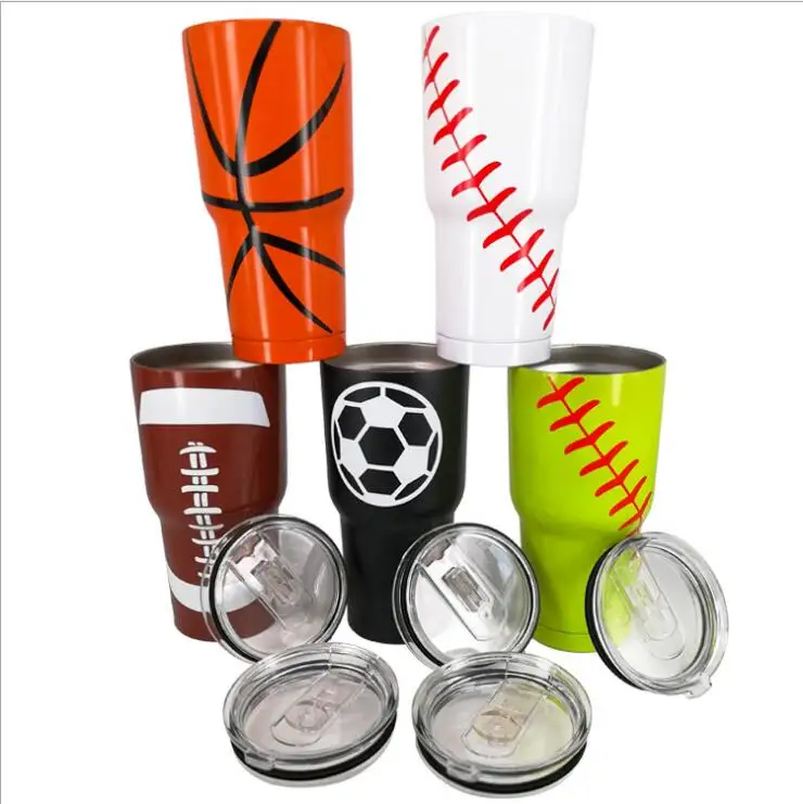 

Double Walled Stainless Steel  Baseball Softball Tumblers