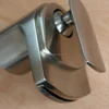 brushed nickel deck mounted brass body AB1953 lead free basin vanity faucet vessel water fall lavatory faucets stainless steel