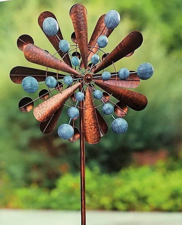 Husillos De Viento De Metal Cinético 3d Para Jardín,Venta Al Por Mayor