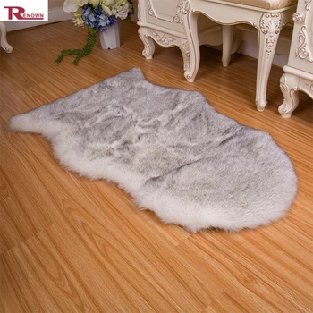 Soft Faux Sheepskin Rug Mat Carpet Pad Anti Slip Chair Sofa Cover Rugs For Bedroom Faux Fur Rug Buy Faux Fur Rug Faux Sheepskin Rug Anti Slip