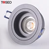 Pure aluminium downlight housing fitting Dia 92mm recessed G5.3 round led downlight fixture