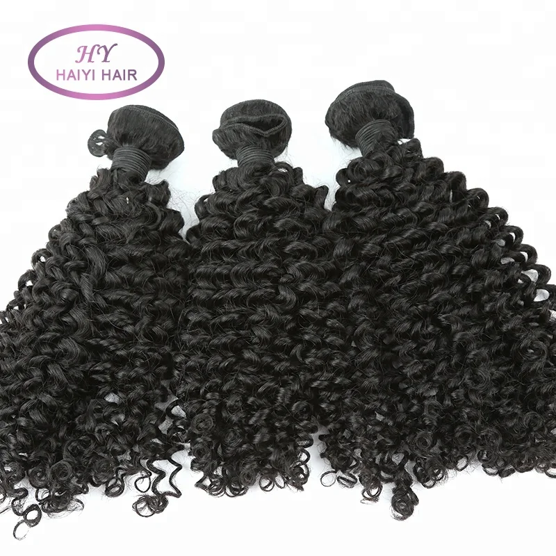 

Top Quality Instock Hot selling Brazilian Kinky Curly With Lace Closure, N/a