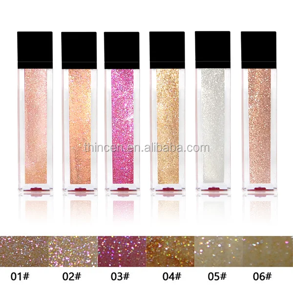 Long Lasting Glitter Liquid Lipstick Custom Your Own Brand Makeup Vegan