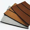 Brushed and grooved EVA foam sheets on boats