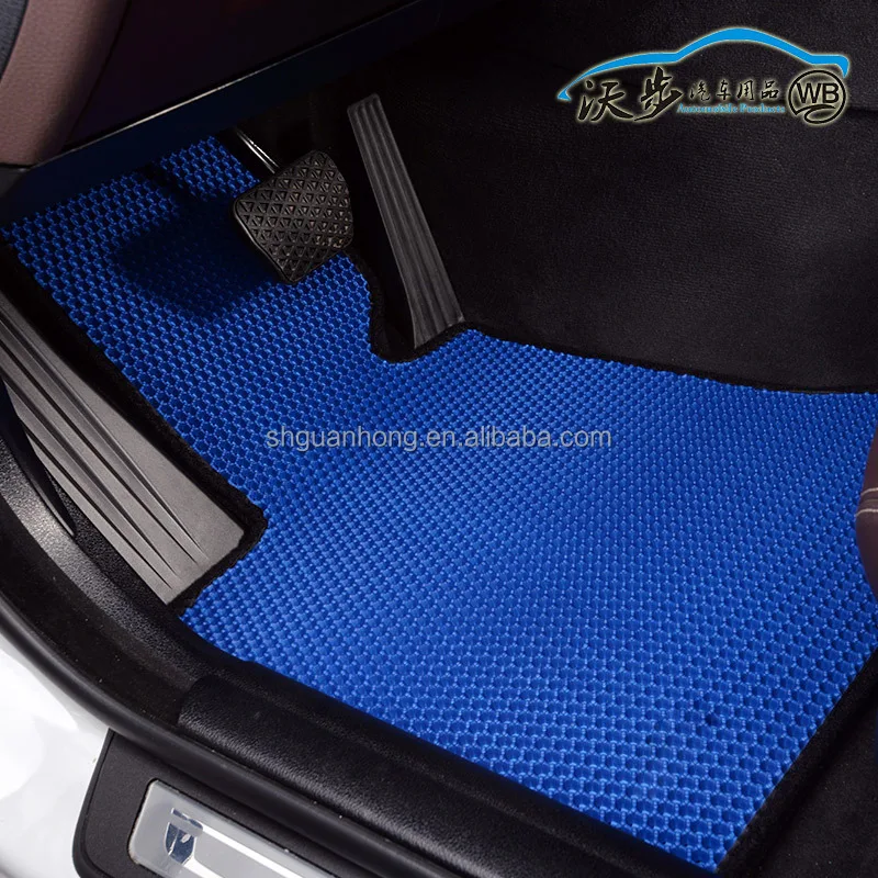 Double Layer Honeycomb Eva Carpet Mat Buy Eva Honeycomb Car Mat