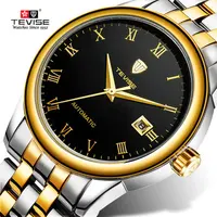 

TEVISE Roman simple style luxury sapphire waterproof watches mechanical business men automatic watch