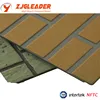 wood/ brick texture exterior wall fiber cement board non asbestos cladding partition 200x2400/210x2440/1200x2400/1220x2440