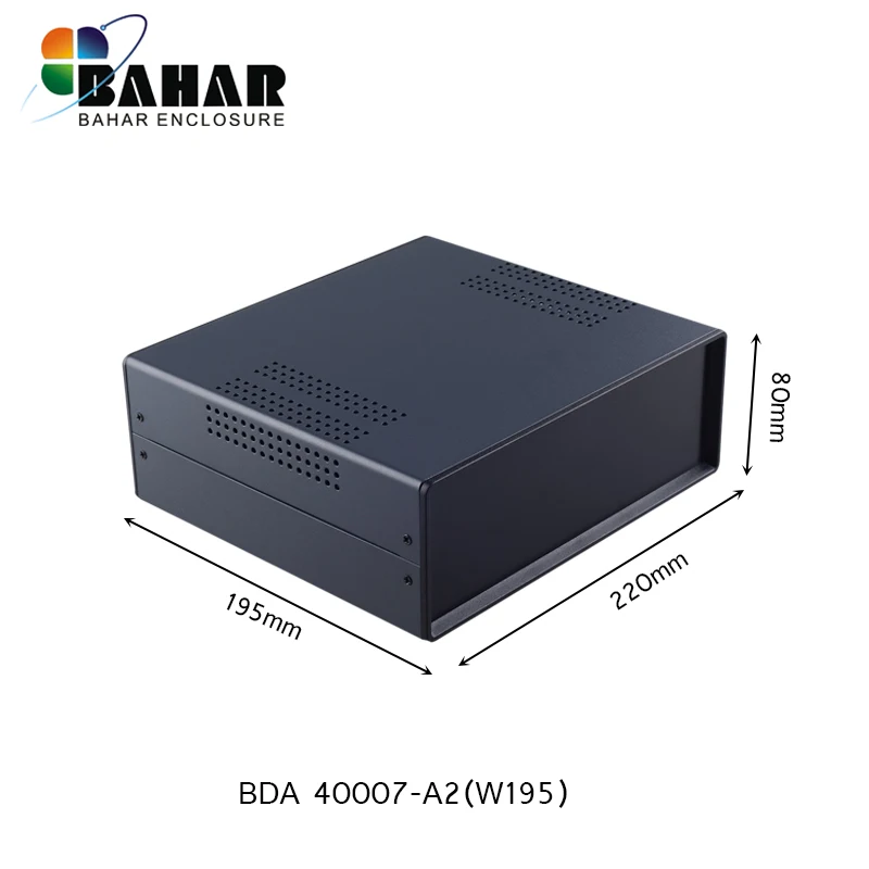 Metal case and customized project box for wholesale BDA40007-W195