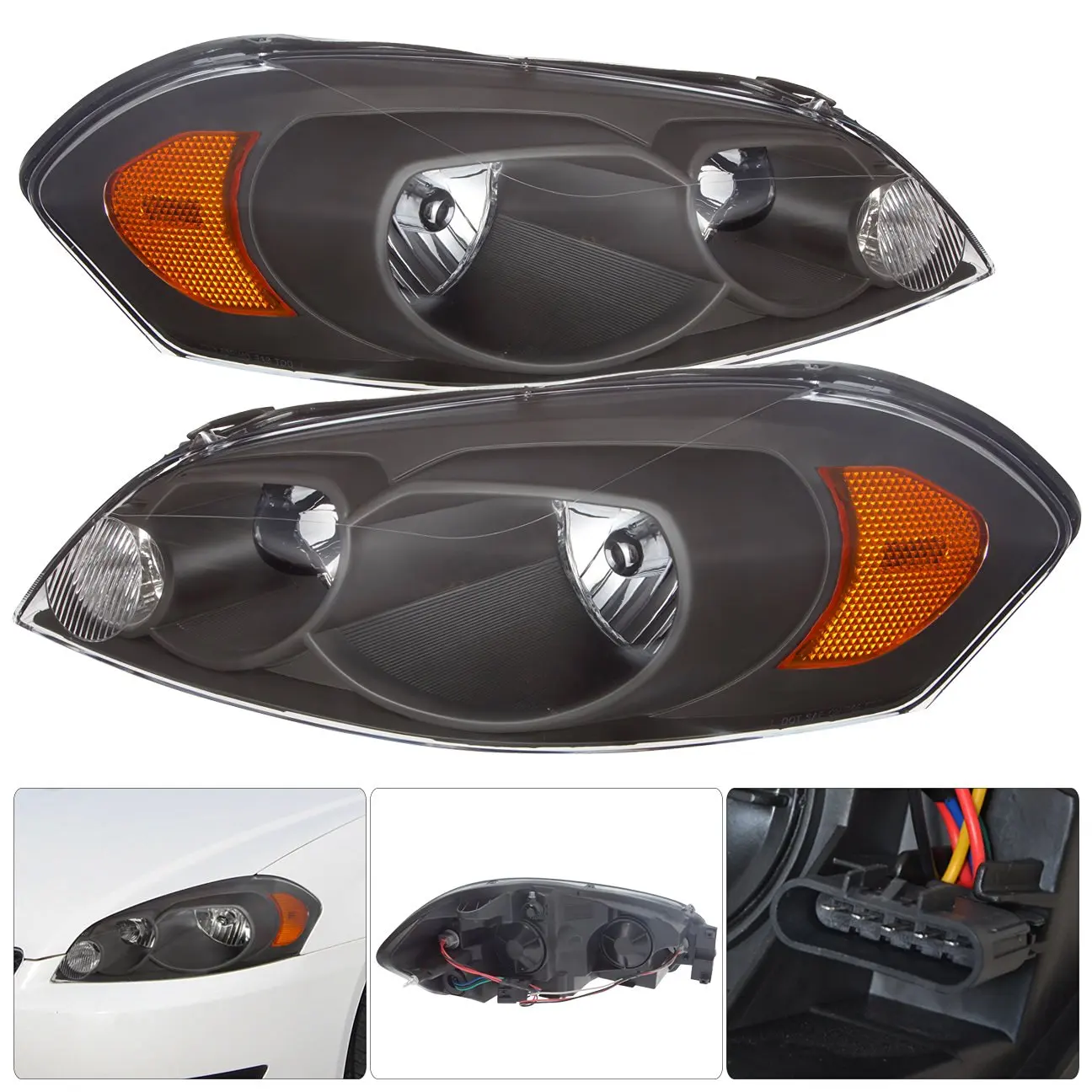 Chevy Headlight Embly Find Deals Get Quotations Replacement Headlight Embly Set Pair For Chevy Impala Monte Carlo