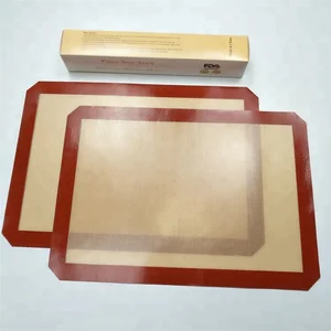 Image of hot sale non-stick silicone baking mat set for baking any food