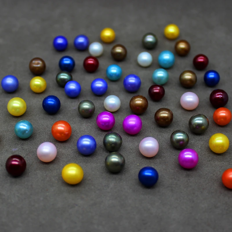 

Wholesale 30pcs Dyed Pearl 6-7mm High Quality Freshwater Akoya Dangle Beads Price Discount
