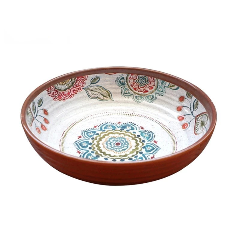 Cheap wholesale new product ideas 2019 OEM home goods dinnerware melamine product unbreakable dinnerware set indonesia