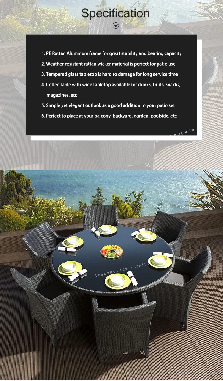 round outdoor dining table for 8 on 10 Seater With A Round Dining Table Outdoor Dinner Furniture Buy Rattan Garden Chairs And Tables For Wedding Modern 10 Seater Dining Table 10 Seater Dining Table Designs Product On Alibaba Com