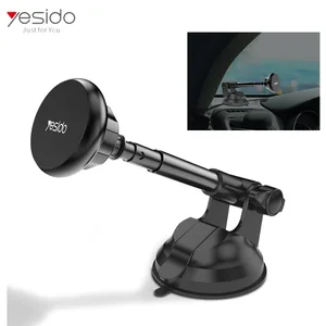 strong suction cup 6 pcs magnet phone mount magnetic dashboard car cell phone holder