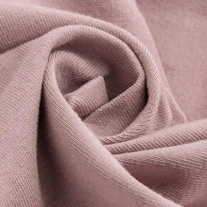 In stock solid knitted jersey cotton lycra fabric for t shirt