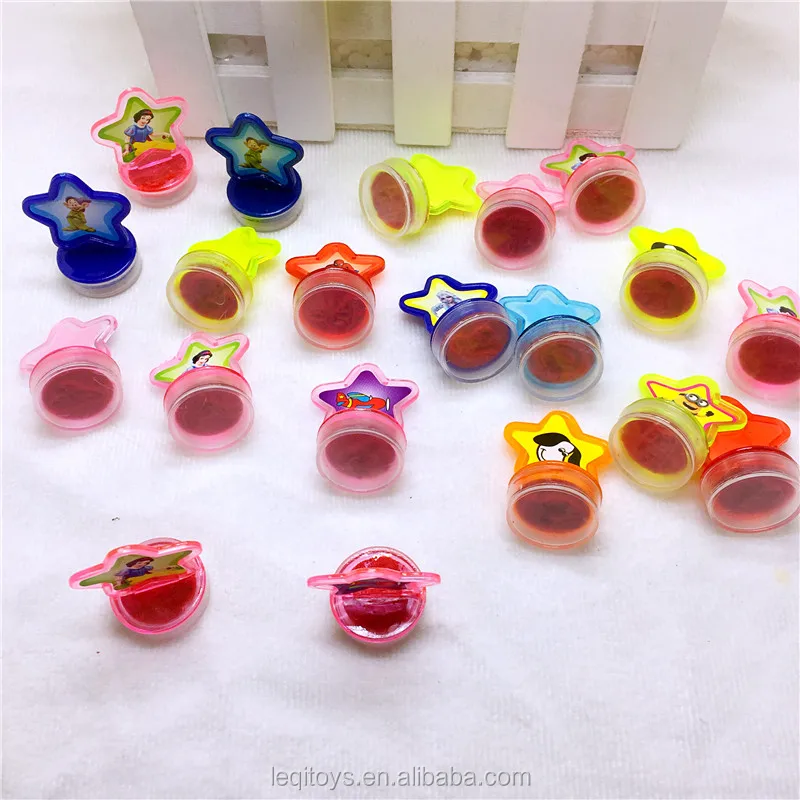 Lovely Heart Stamp Toy Self Inking Cartoon Figures And Animals Stamp ...