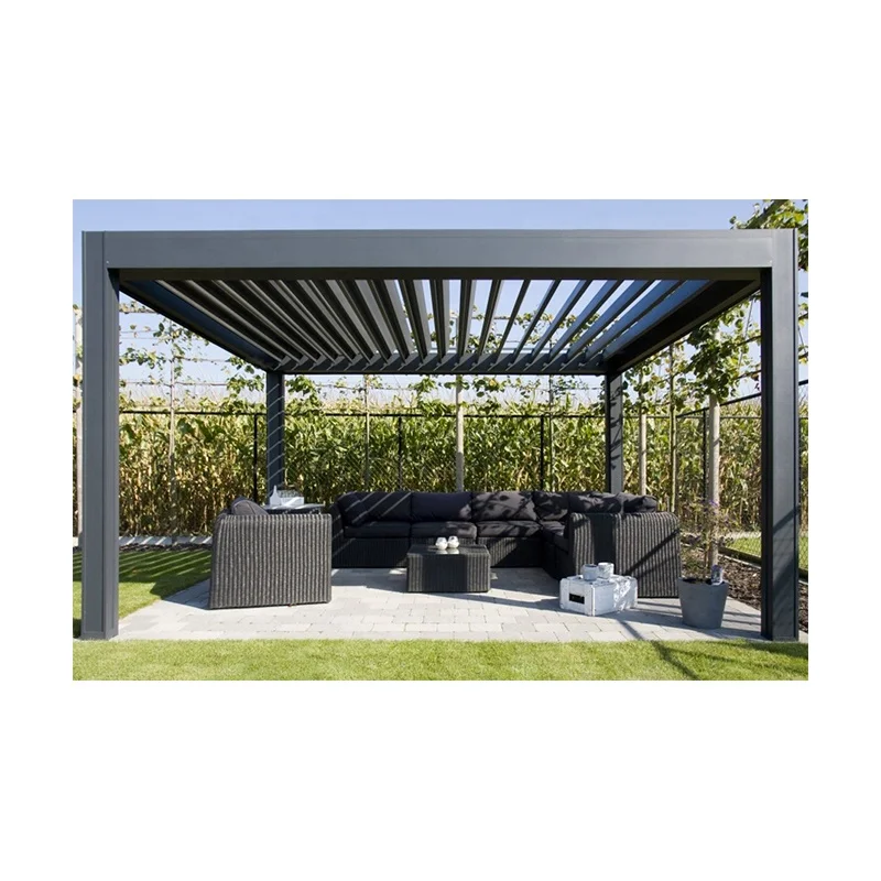 Best-selling motorized aluminium pergola for home garden