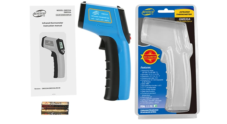 GM533A explosion-proof mini digital industrial infrared thermometer laser