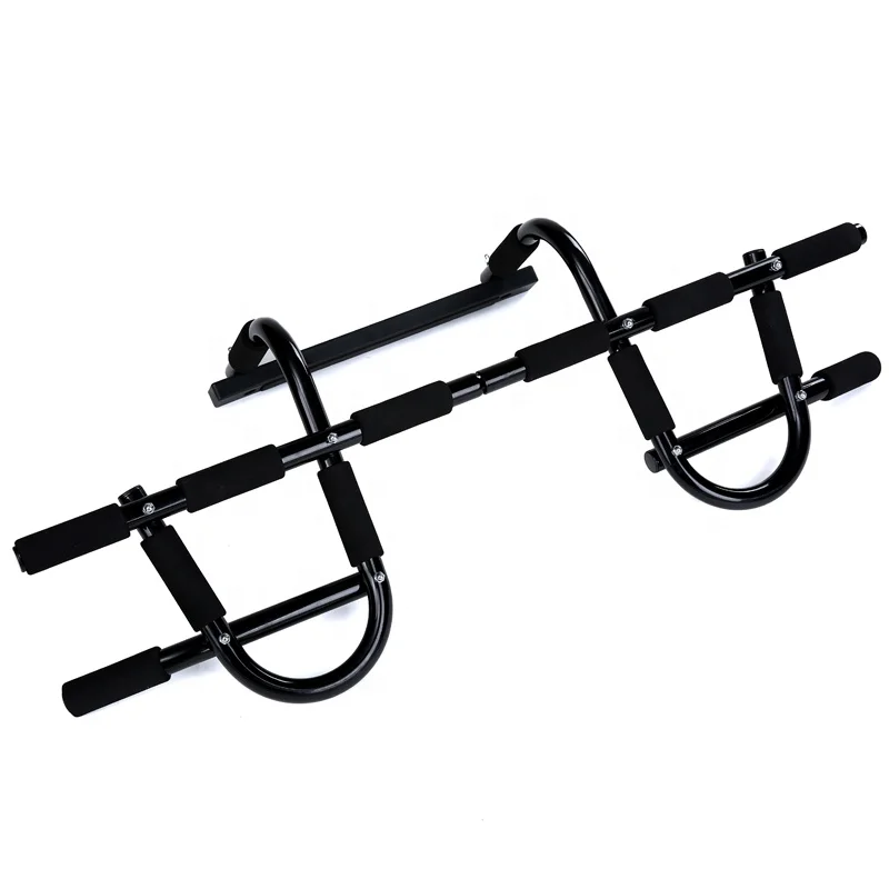 

wall mounted chin up bar fitness chin up bar door, Black