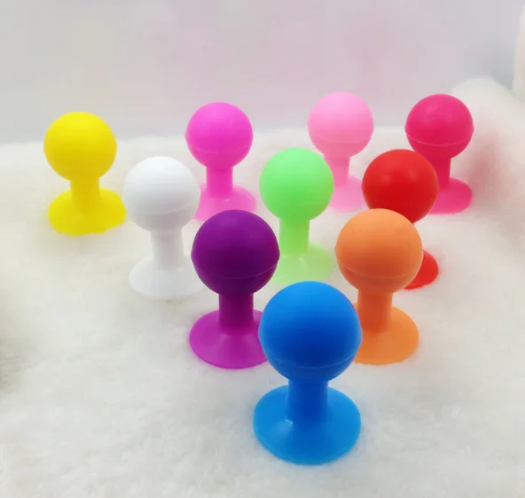 

hot selling ball silicone phone stand,mobile sucker stand,suction cup mobile phone holder, Any pantone color available
