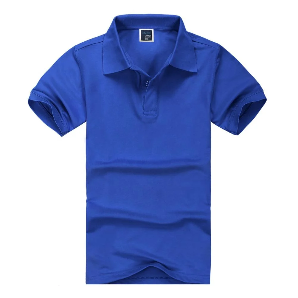 

2019 Wholesale high quality man business Anti-wrinkle cotton men polo t-shirts