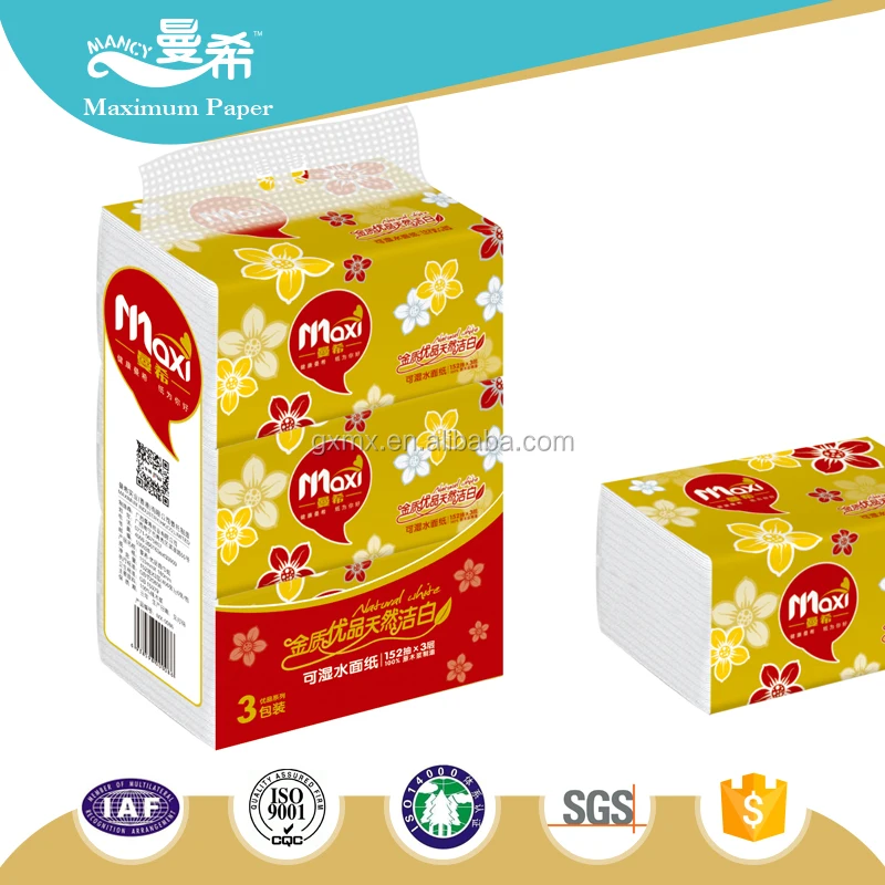 perfume boxed facial tissue