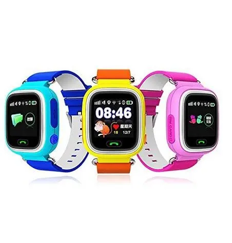 

2018 Touch Screen WIFI Q90 Kids Smart Watch GPS Tracker, Blue;pink;yellow