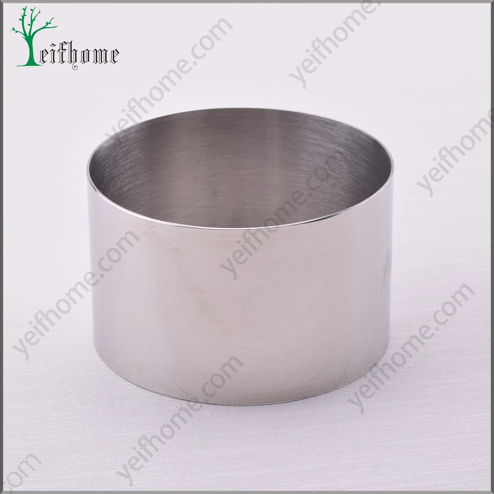 Round Shaped Stainless Steel Cake Ring / Mousse Ring / Baking Mold