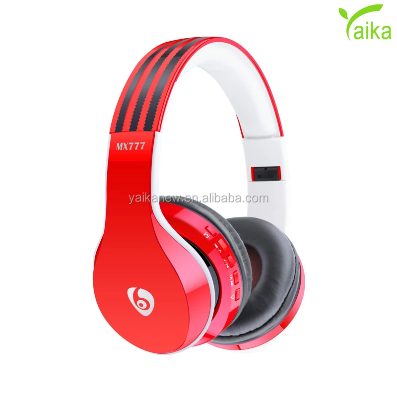 

Wireless Bluetooth Stereo Headset Headhpone with Mic, Support FM & TF Card for iPhone 6 / iPhone 6 Plus / Samsung / HTC, Son, White/black/red