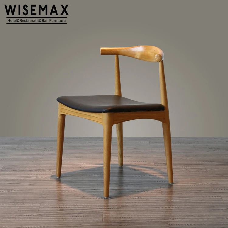 Iskandinav Tarzı Hans Wegner Katı Ahşap Dirsek Yemek