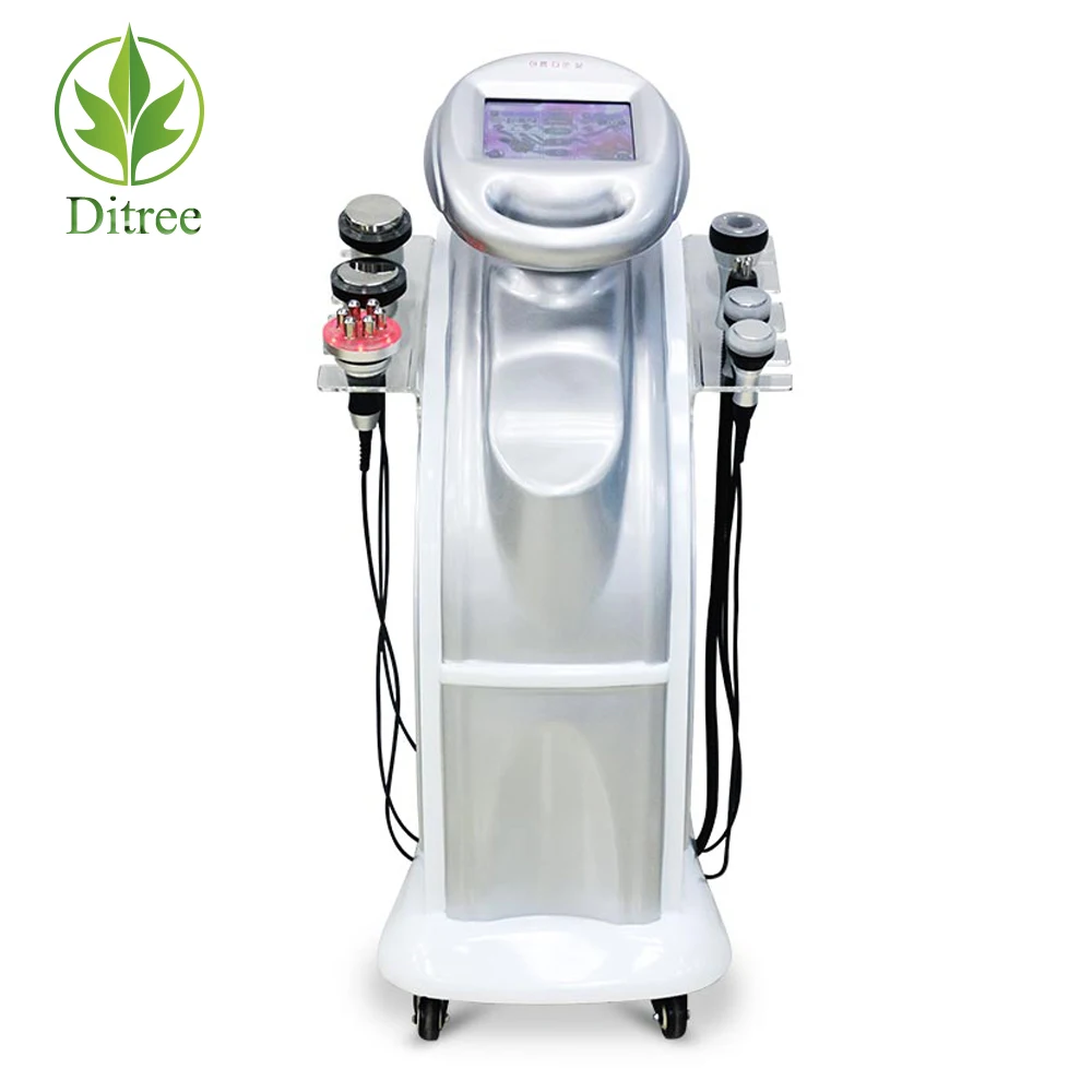 

2019 New Profession Alien RF Cavitation 80k with 7 handles /40k Ultrasound Cavitation Body Slimming Machine