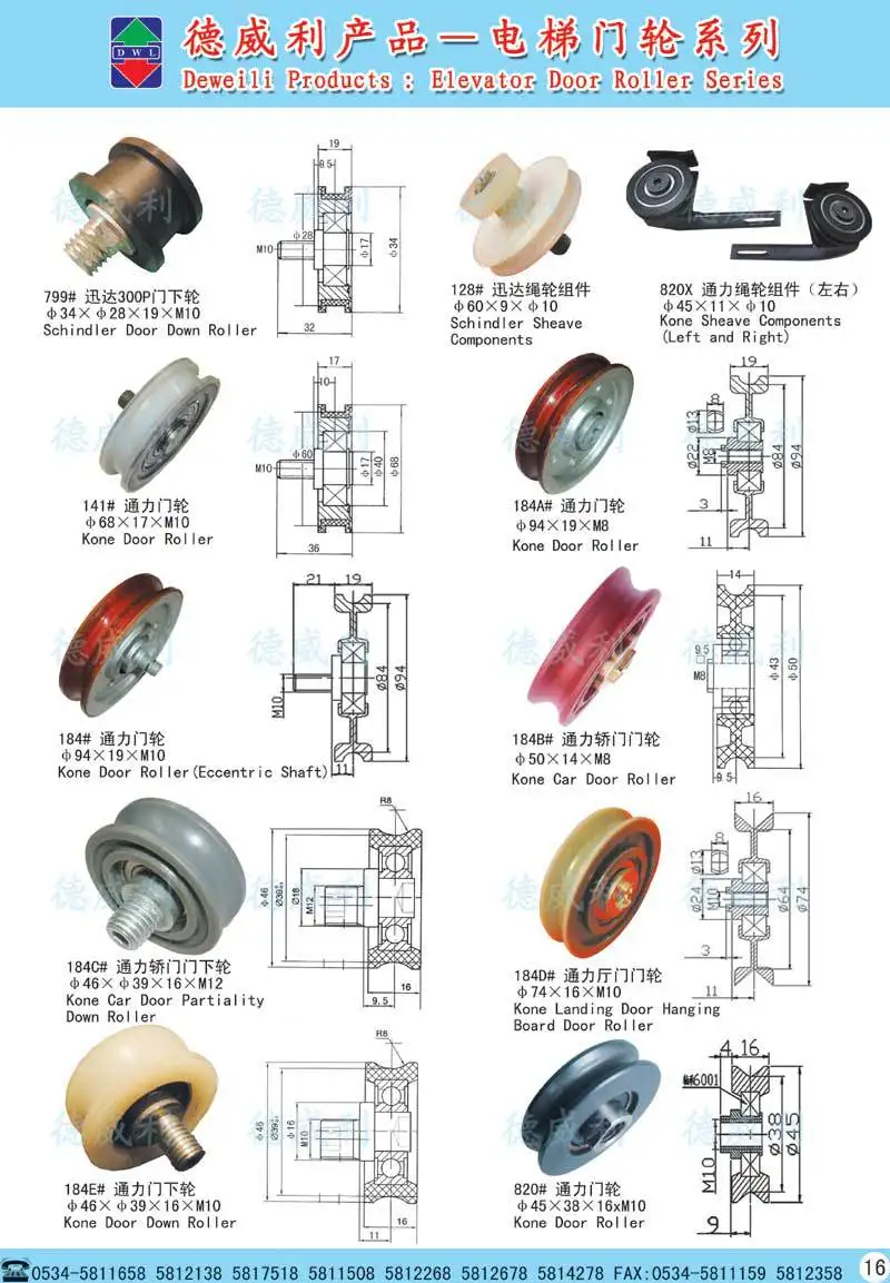 Elevator Kone Door Roller Elevator Door Roller - Buy Elevator Kon Door