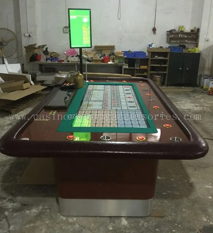 High End Heavy Duty Online Texas Poker Games Electronic Poker Table