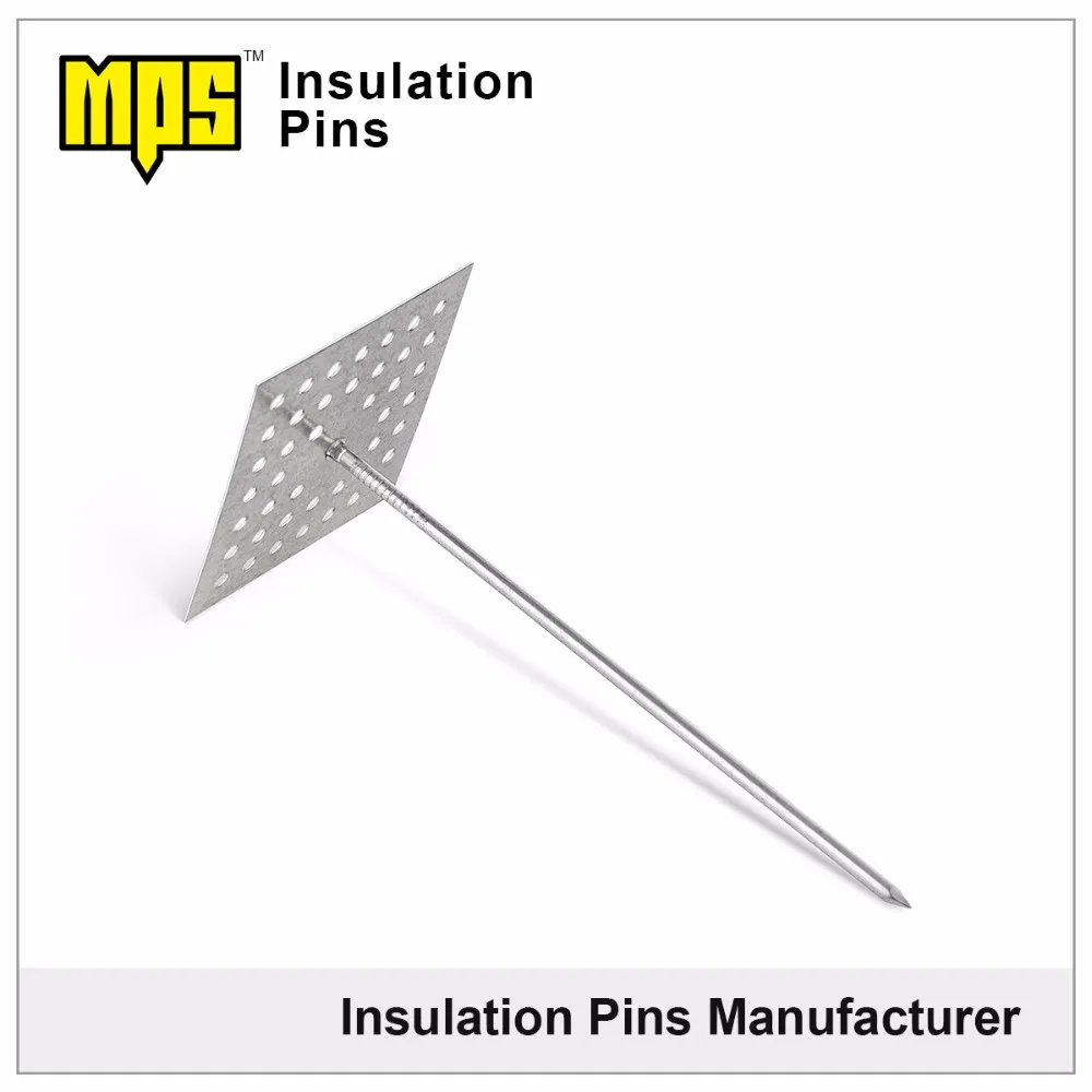 
factory Stainless Steel Rock Wool insulation fixing pins for Fire Resisting Building 