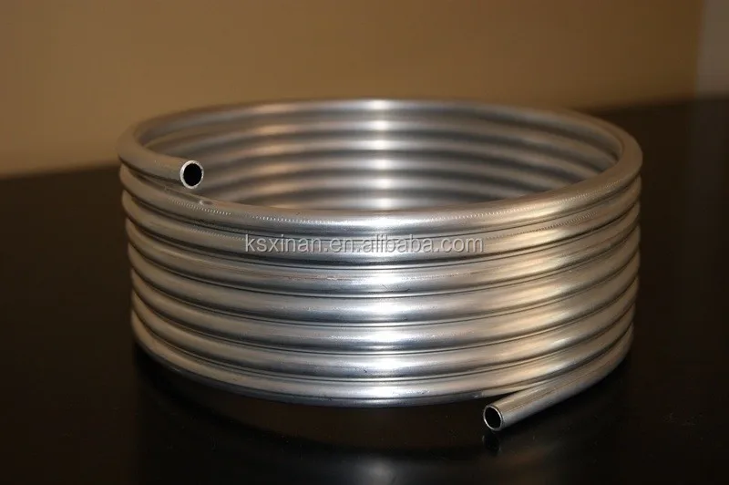 Auto Air Cooling Conditioning Aluminium Tube Pipe For Refrigeration