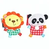 Happy monkey wholesale cute soft animal wrist band green baby wrist rattle toy funny ring paper baby accessories