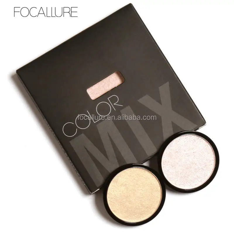 

FOCALLURE New Items Of Goods In 2017 High Quality Palette 5 Colors Highlighter Foundation, 5 colors for option