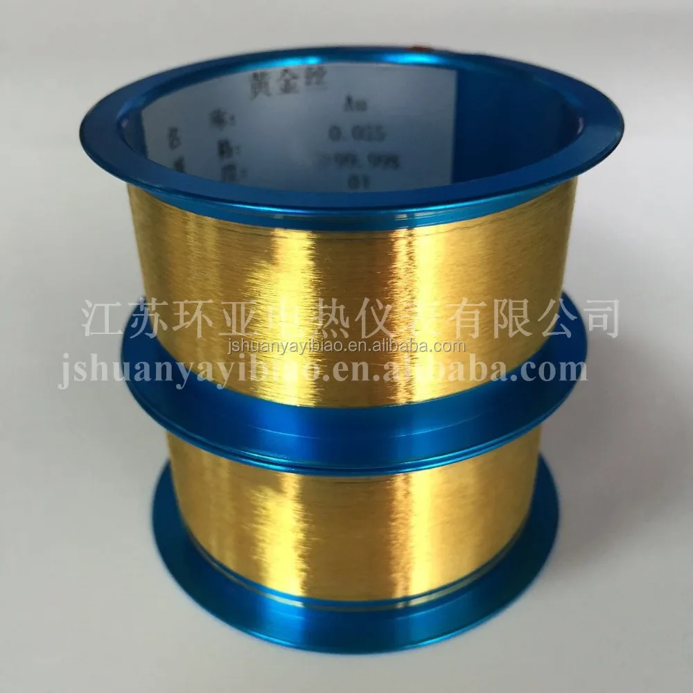 
High quality 99.999% pure Au Gold bond wire 