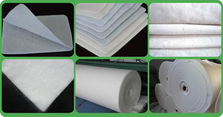 300g polyester geotextile fabric for road construction