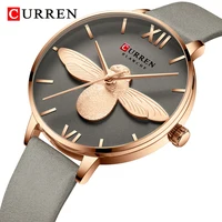 

Curren 9061L 2019 New Women Top Brand Luxury Watch Bracelet Quartz Wristwatch Waterproof Leather Band