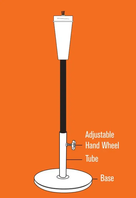 China Factory Wholesale Stainless Steel Torch Stand Lamp Base Buy