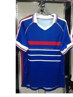 

Retro 1998 France football jersey ZIDANE soccer shirt game uniform maglia francia 1998 top Thai quality