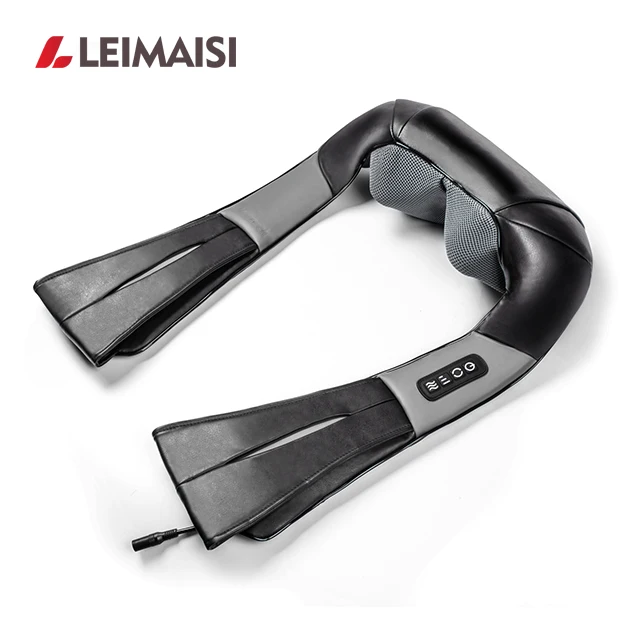 
Electric Shiatsu Kneading Neck Shoulder Back Body Massager belt with Heat for Home Office Car 